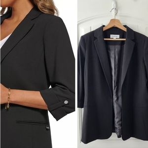 CALVIN KLEIN OPEN FRONT BLAZER